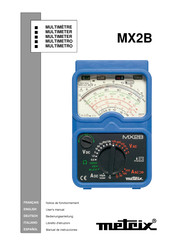 Metrix MX2B Manual De Instrucciones