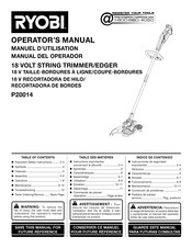 Ryobi P20014 Instrucciones De Montaje