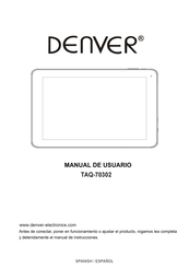 Denver TAQ-70302 Manual De Usuario