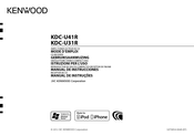 Kenwood KDC-U41R Manual De Instrucciones