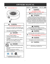 bond mfg HYFP50095-3 Manual Del Usuario