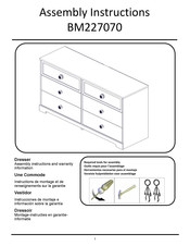 Ashley Furniture BM227070 Instrucciones De Montaje