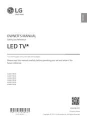 LG 32LM637BPUB Manual Del Propietário