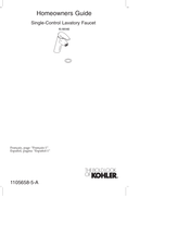 Kohler K-18140 Manual Del Propietário