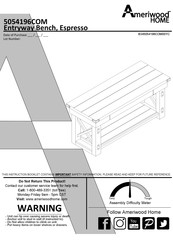 Ameriwood HOME 5054196COM Instrucciones De Montaje