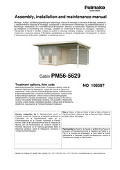 Lemeks Palmako PM56-5629 Instrucciones De Montaje, Instalación Y Mantenimiento