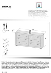 Forte SNWK26 Instrucciones De Montaje