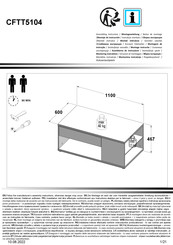 Forte CFTT5104 Instrucciones De Montaje