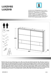 Forte LUXZ01B2 Instrucciones De Montaje