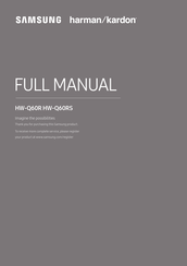 Samsung HW-Q60RS Manual