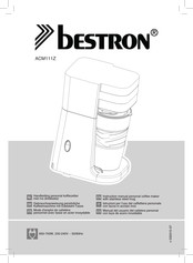 Bestron ACM111Z Manual Del Usuario