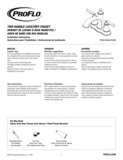 Proflo PFWSC5840CP/ZBN Instrucciones De Instalación