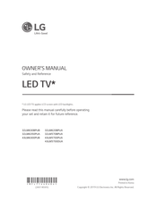 LG 32LM620BPUA Manual Del Propietário