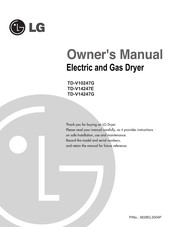 LG TD-V14247E Manual Del Propietário