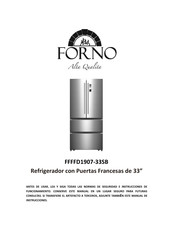 Forno FFFFD1907-33SB Manual De Instrucciones