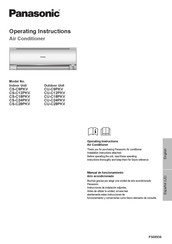 Panasonic CU-C12PKV Manual De Instrucciones