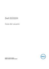 Dell E2222Ht Guia Del Usuario