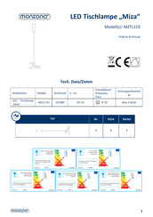 monzana MZTL110 Manual De Instrucciones