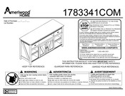 Ameriwood HOME 1783341COM Manual De Instrucciones