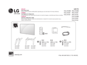 LG 55LJ550M Guía Rápida De Configuración