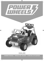 Power Wheels GNL69 Manual Del Operador