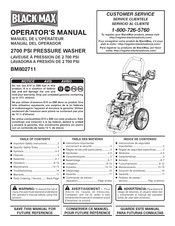 Black Max BM802711 Manual Del Operador