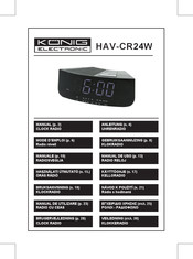 König Electronic HAV-CR24W Manual