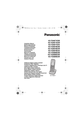 Panasonic KX-TGA815EXB Manual De Instalación