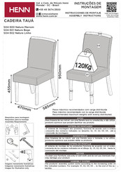 HENN TAUÁ S04-500 Instrucciones De Montaje