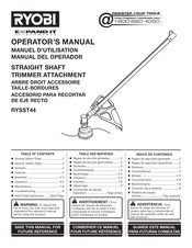 Ryobi RYSST44 Manual Del Operador