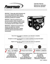 Powermate PM0105000 Manual Del Operador