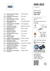 CRUZ 909-503 Instrucciones De Montaje