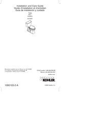 Kohler K-11477 Guía De Instalación Y Cuidado