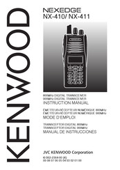 JVC KENWOOD NEXEDGE NX-410 Manual De Instrucciones