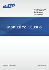 Samsung SM-E500M/DS Manual Del Usuario