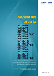 Samsung S24E393HL Manual Del Usuario