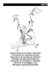 BH FITNESS H9178 Instrucciones De Montaje Y Utilización