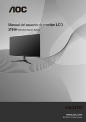 AOC 27B1H Manual Del Usuario