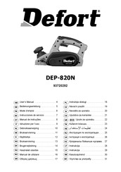 Defort DEP-820N Instrucciones De Servicio