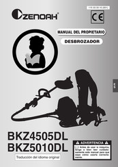 Zenoah BKZ4505DL Manual Del Propietário