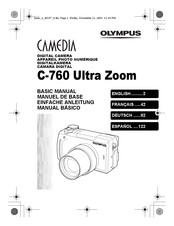 Olympus CAMEDIA C-760 Ultra Zoom Manual Básico