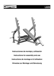 BH HIPOWER L820 Instrucciones De Montaje Y Utilización