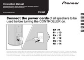 Pioneer FS-S40 Manual De Instrucciones