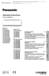 Panasonic CS-Z50VKEW Manual De Instrucciones