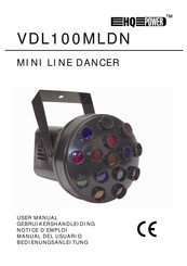 Perel Tools MINI LINE DANCER Manual Del Usuario