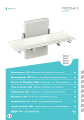 Pressalit Care R8402 Instrucciones De Uso Y Mantenimiento