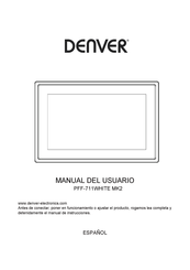 Denver PFF-711WHITE MK2 Manual Del Usuario