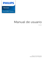 Philips 77OLED807 Manual De Usuario