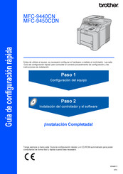 Brother MFC-9450CDN Guía De Configuración Rápida