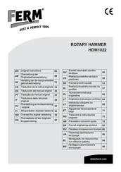 Ferm HDM1022 Traducción Del Manual Original